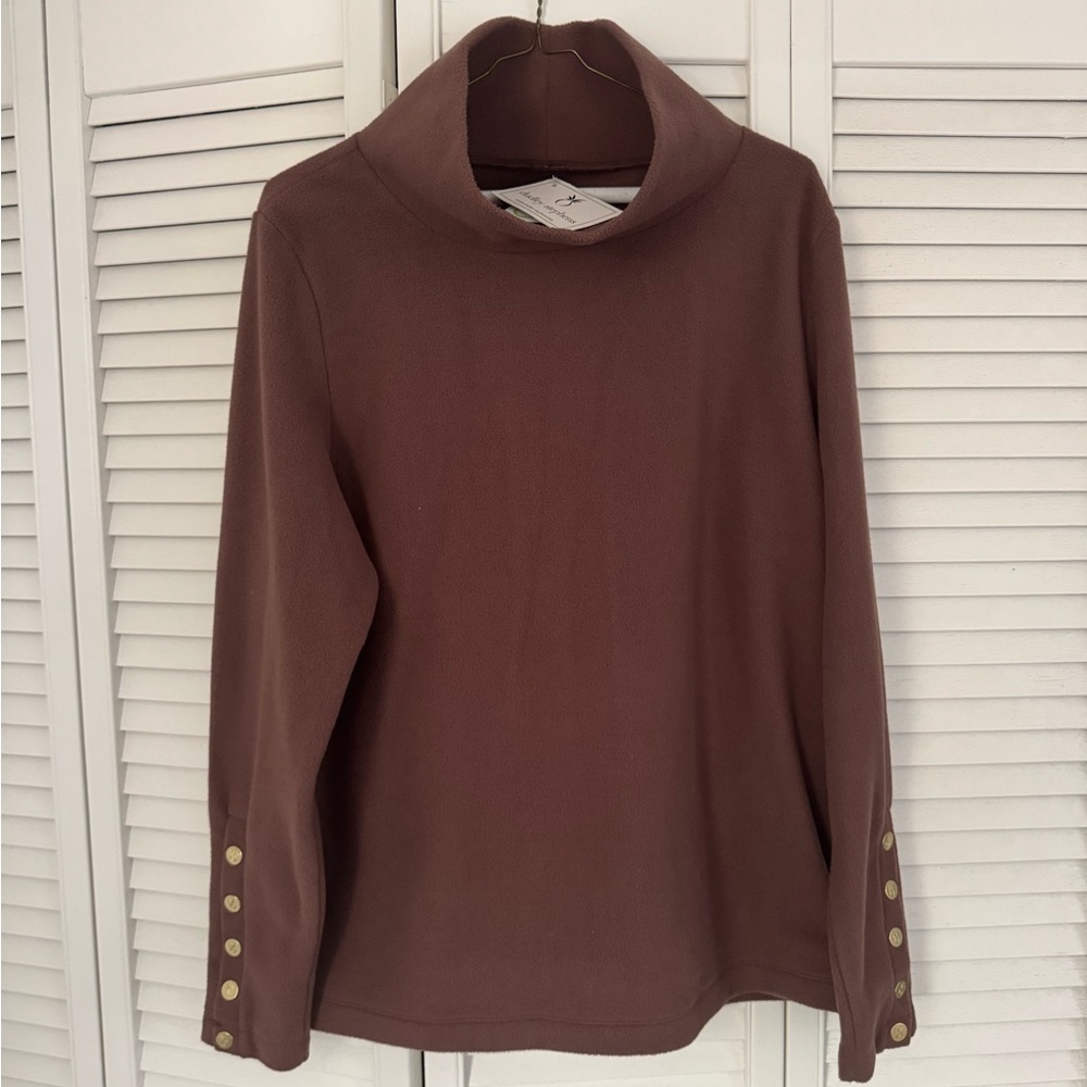 Dudley Stephens Turtleneck Fleece